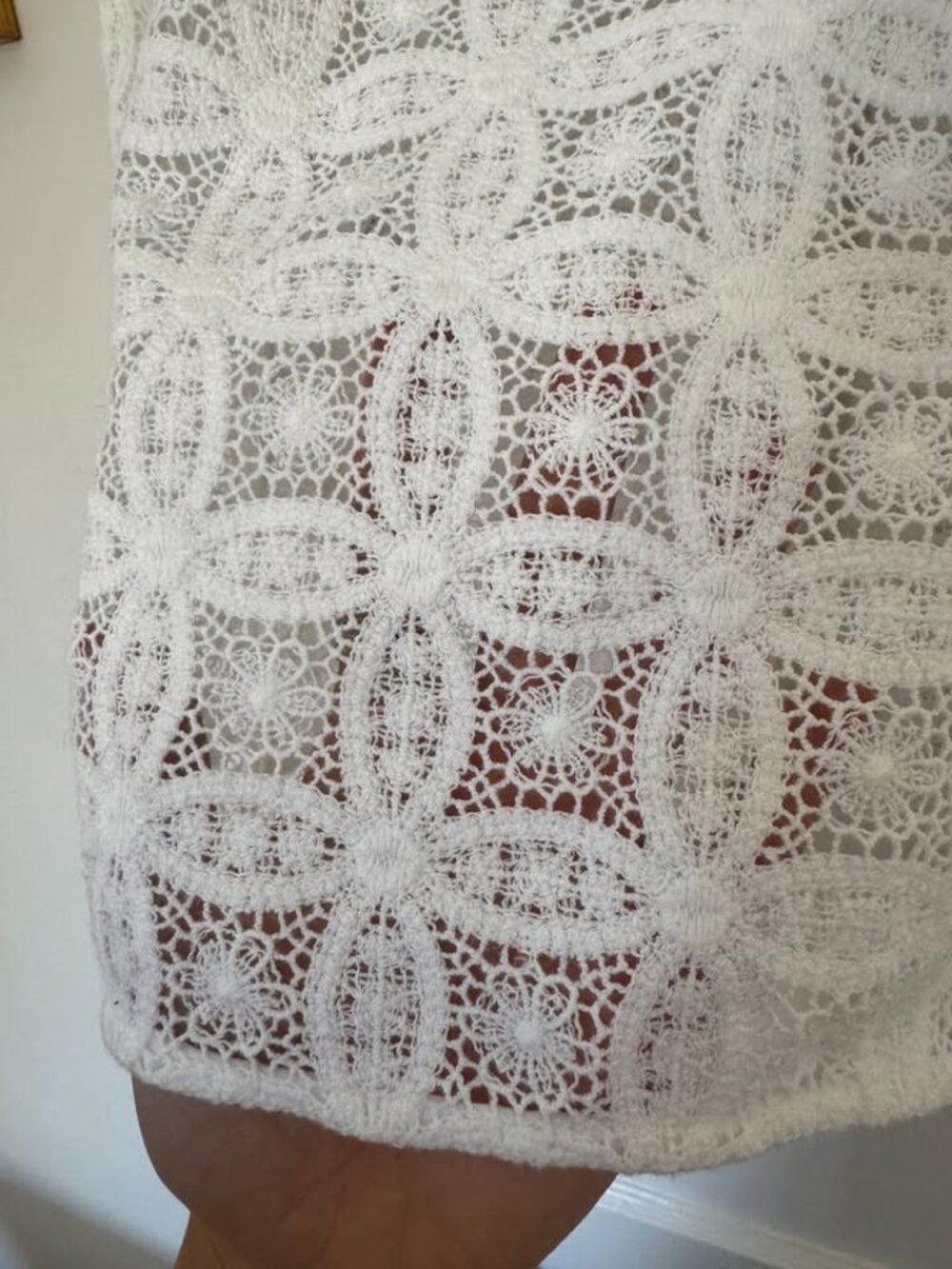 Sezane lace Chlo blouse - sz 34, fits like 4 - Picture 5 of 9